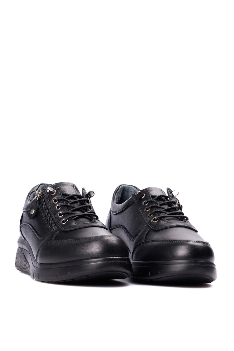 Oflaz 1236Y 110 Sıyah Bayan Derı Casual Ayakkabı