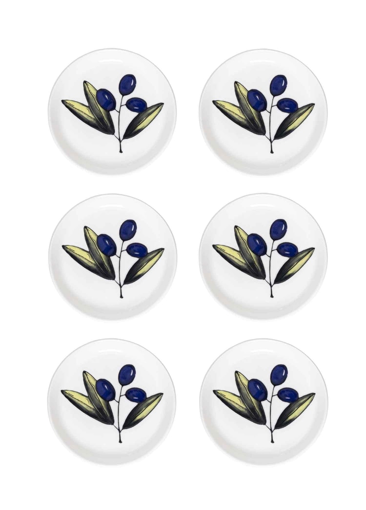 Olivos Sosluk Çerezlik 6lı Set 10 cm