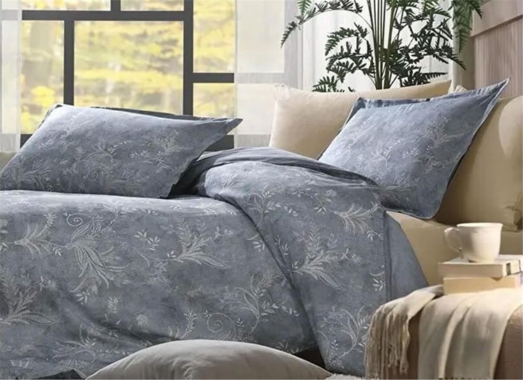 Özdilek Flor Espıral Nevresim Tk Rf Tek Kişilik Mavi