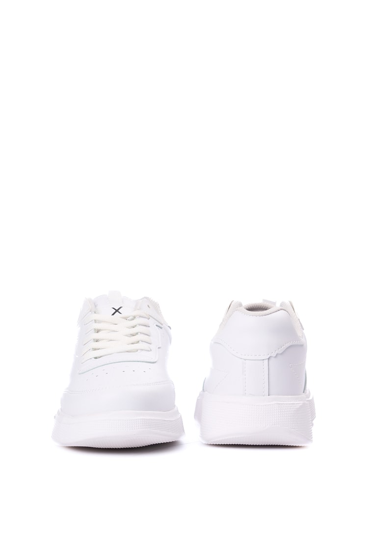 Özekici 146 Beyaz-Beyaz Grs Sneaker Ayakkabı