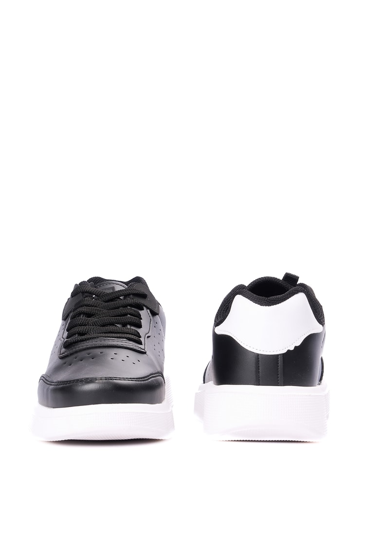 Özekici 146 Siyah-Beyaz Grs Sneaker Ayakkabı