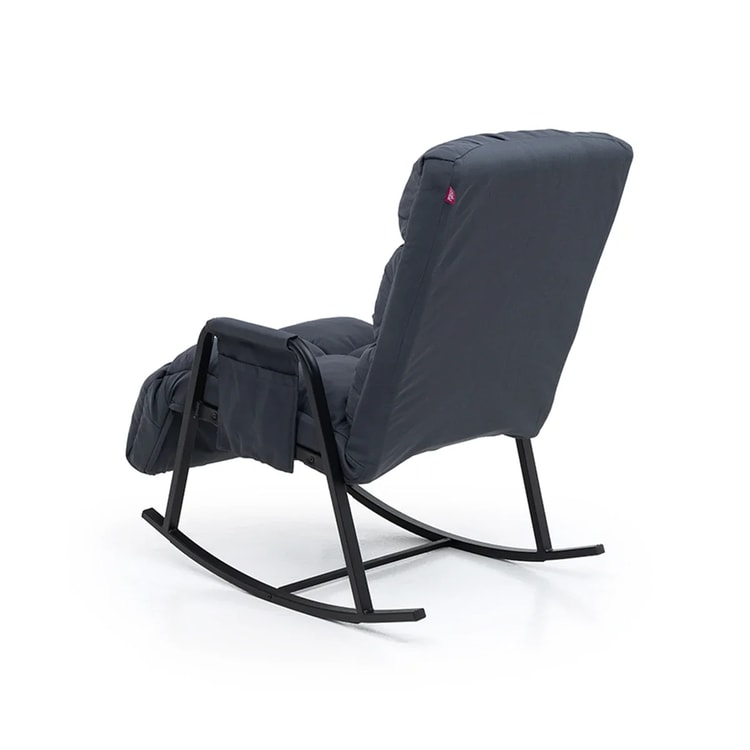 Pafu Lena Outdoor Bahçe Su Geçirmez Fonksiyonel Sallanan Koltuk - Antrasit