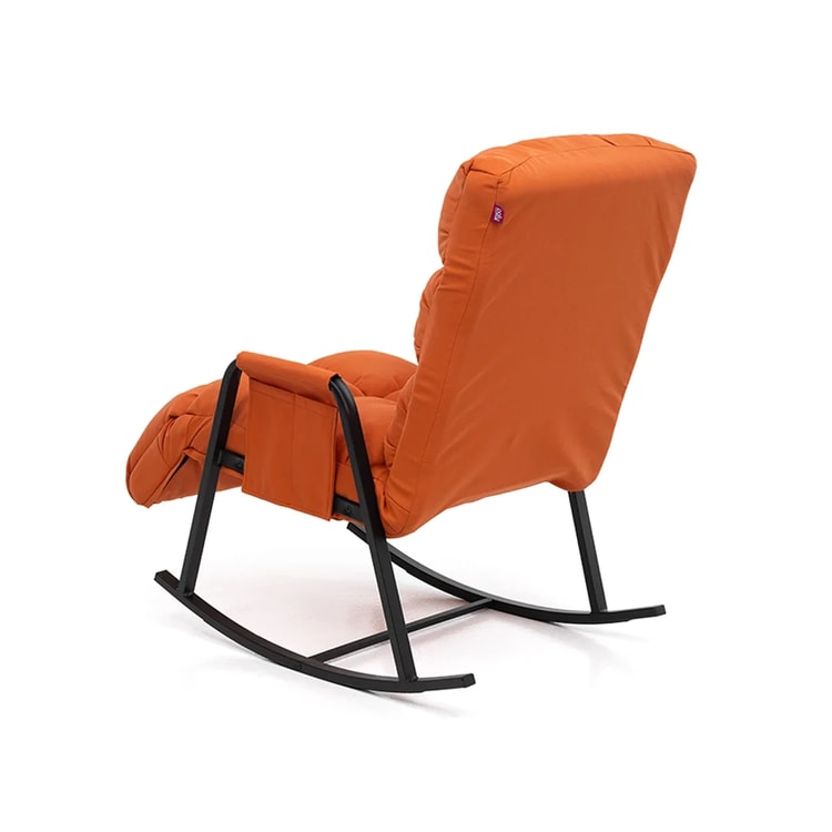 Pafu Lena Outdoor Bahçe Su Geçirmez Fonksiyonel Sallanan Koltuk - Turuncu
