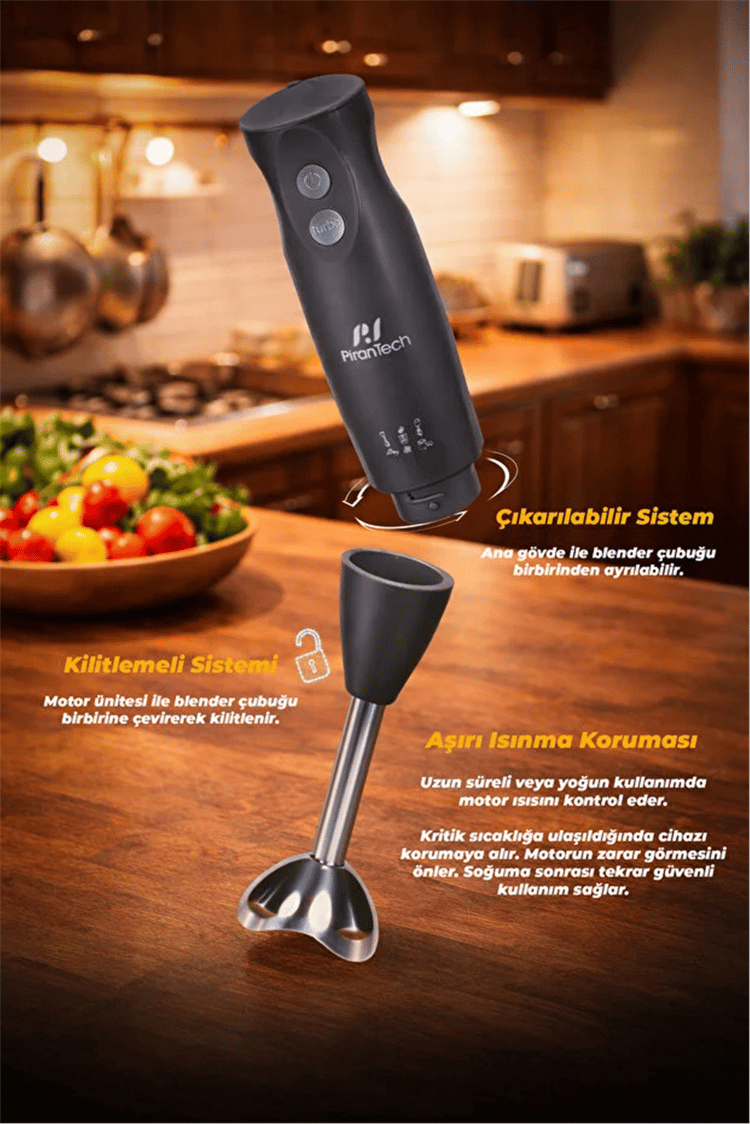PIRANTECH BLENDER CUBUK OYH-83 1700 W