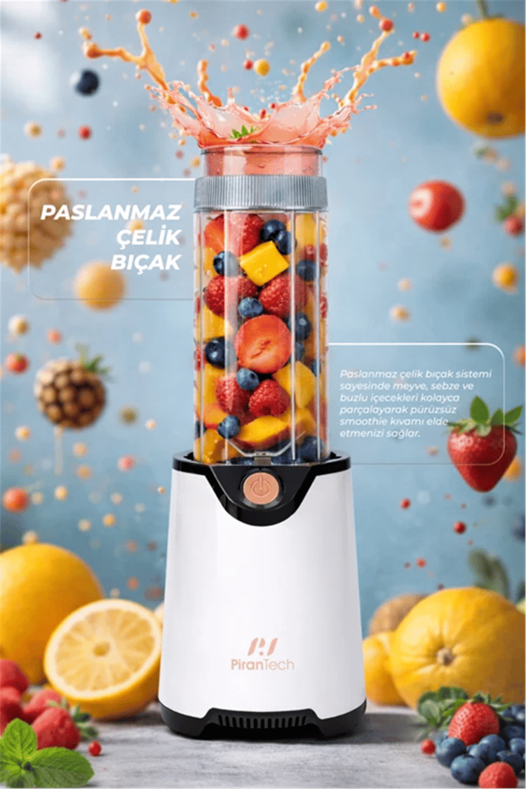 PIRANTECH BLENDER SMOOTHIE YH-1200 600 W
