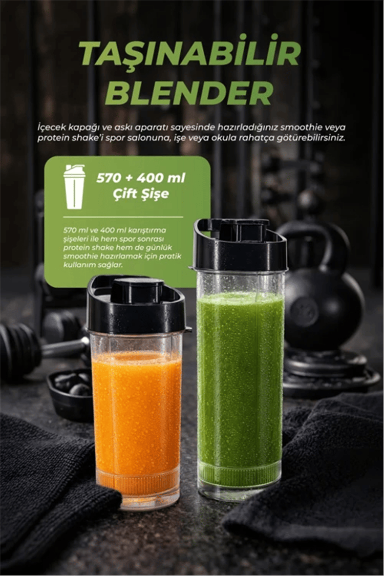 PIRANTECH BLENDER SMOOTHIE YH-1200 600 W