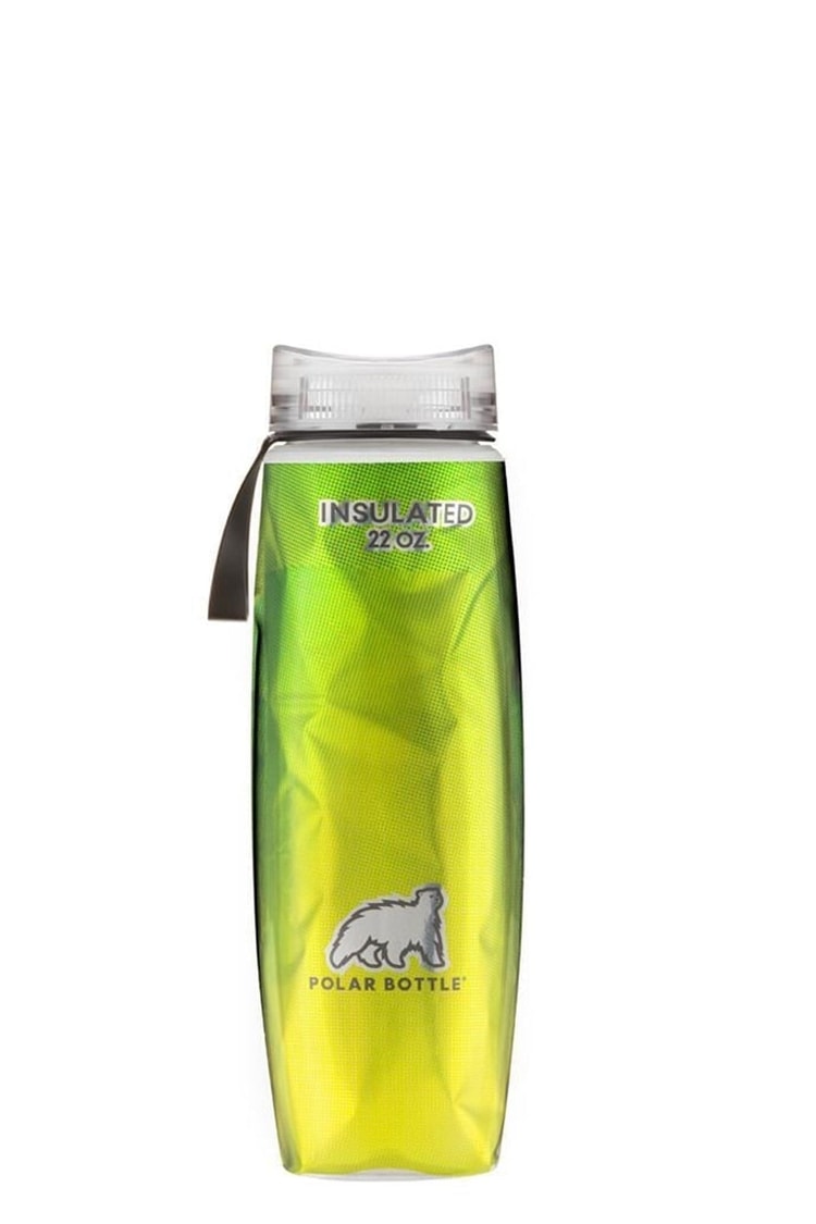 Polar Bottle Ergo Insulated Halftone Termos 0.65 Litre-YEŞİL