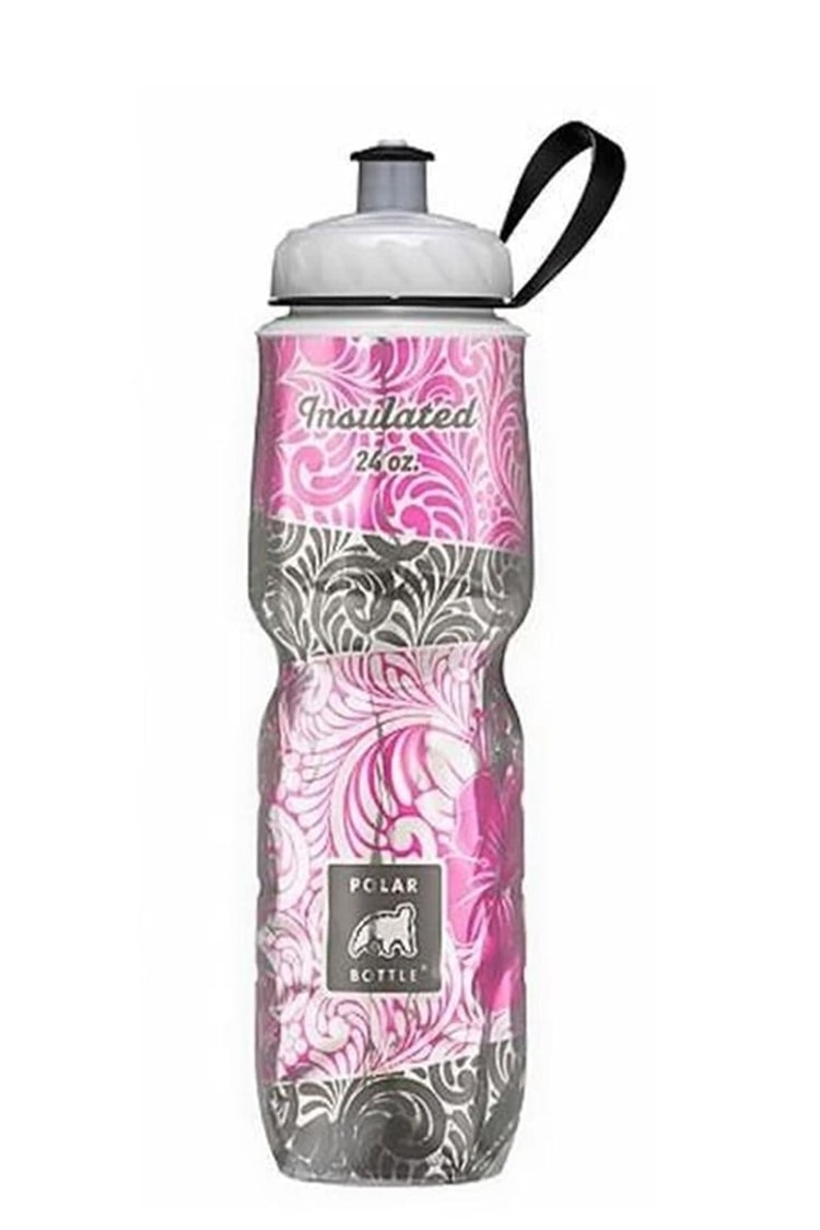 Polar Bottle Insulated Graphic Termos 0.70 Litre-PEMBE-GRİ