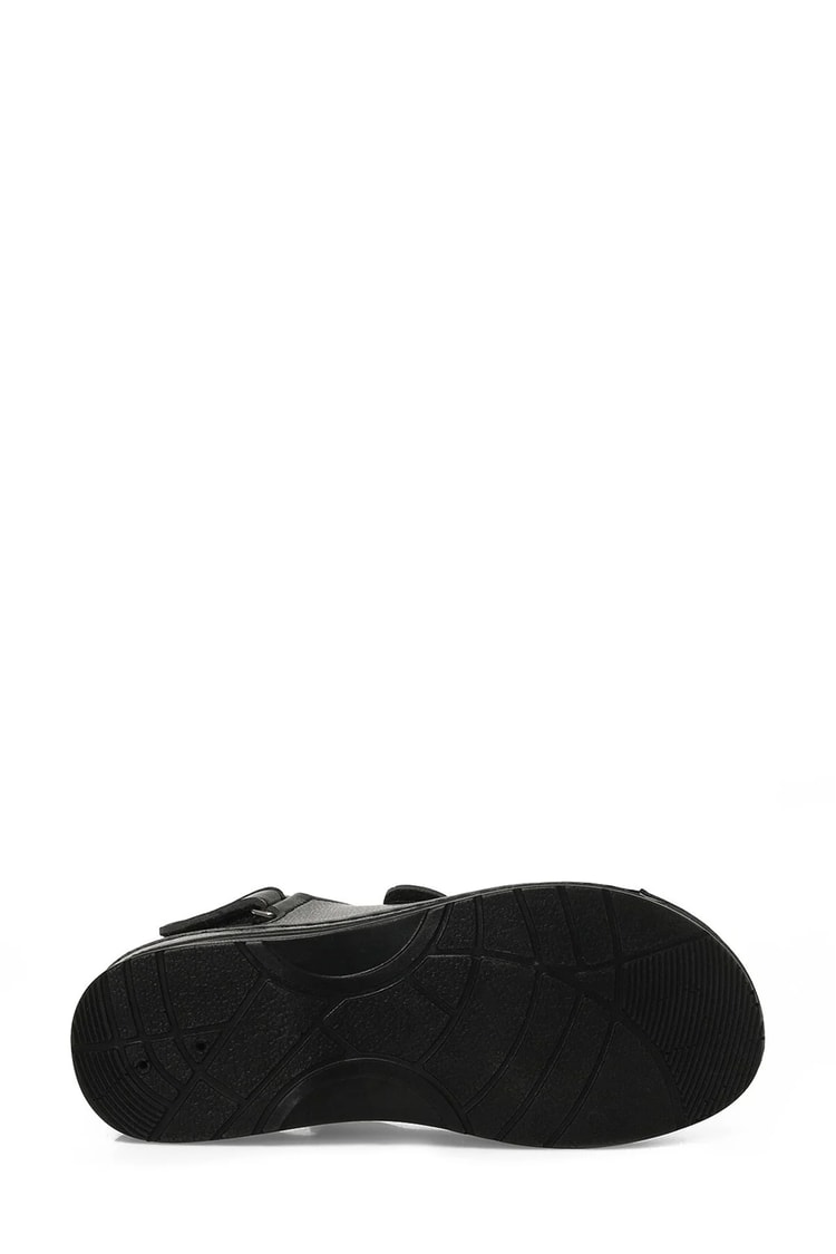Polarıs A10225092912020 6M 167252.Z6Fx Sıyah Kadın Geleneksel Comfort Duz Sandalet