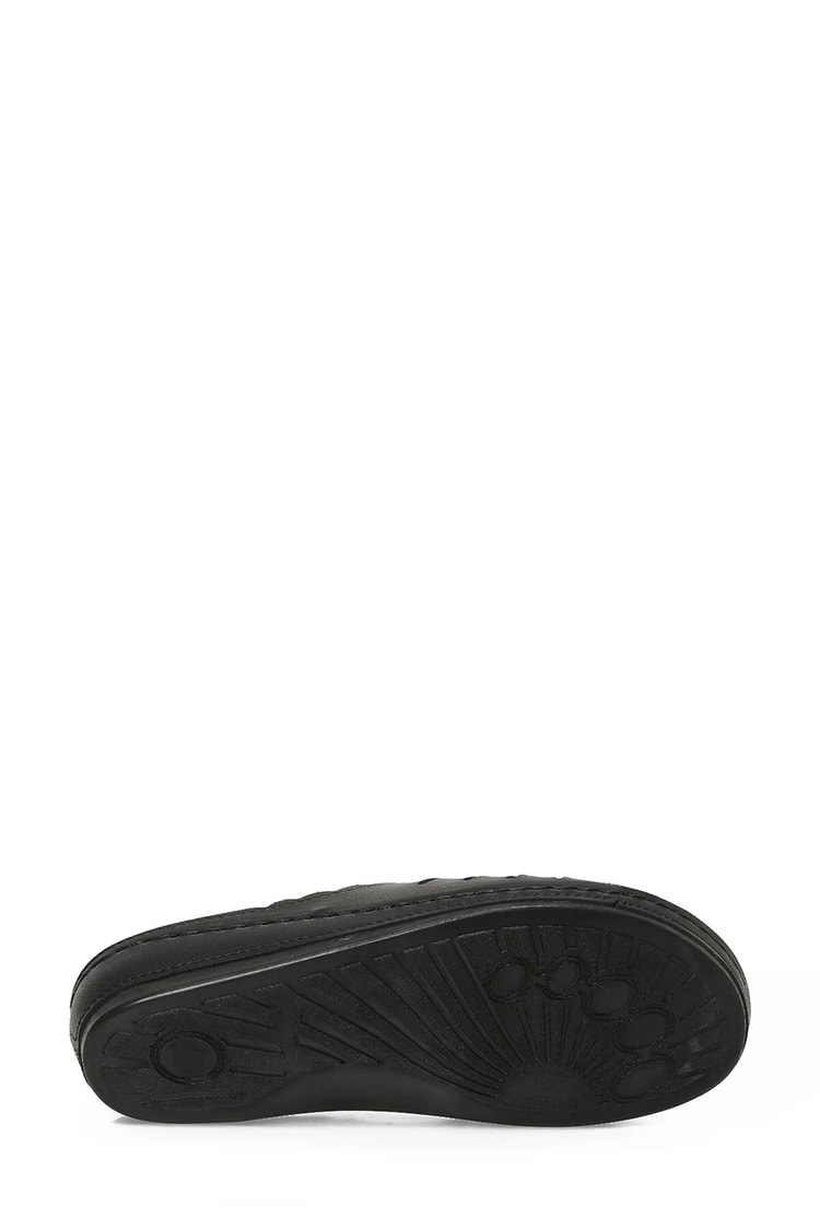 Polarıs A10225095212020 6M 161908.Z6Fx Sıyah Kadın Geleneksel Comfort Duz Terlık