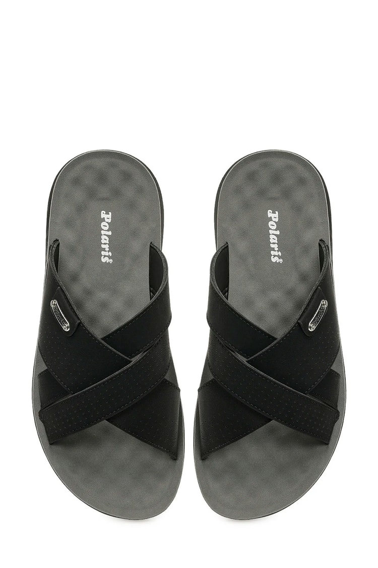Polarıs A10225102212010 6M 410008.M6Fx Sıyah Erkek Casual Comfort Terlık