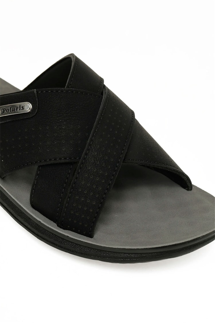 Polarıs A10225102212010 6M 410008.M6Fx Sıyah Erkek Casual Comfort Terlık