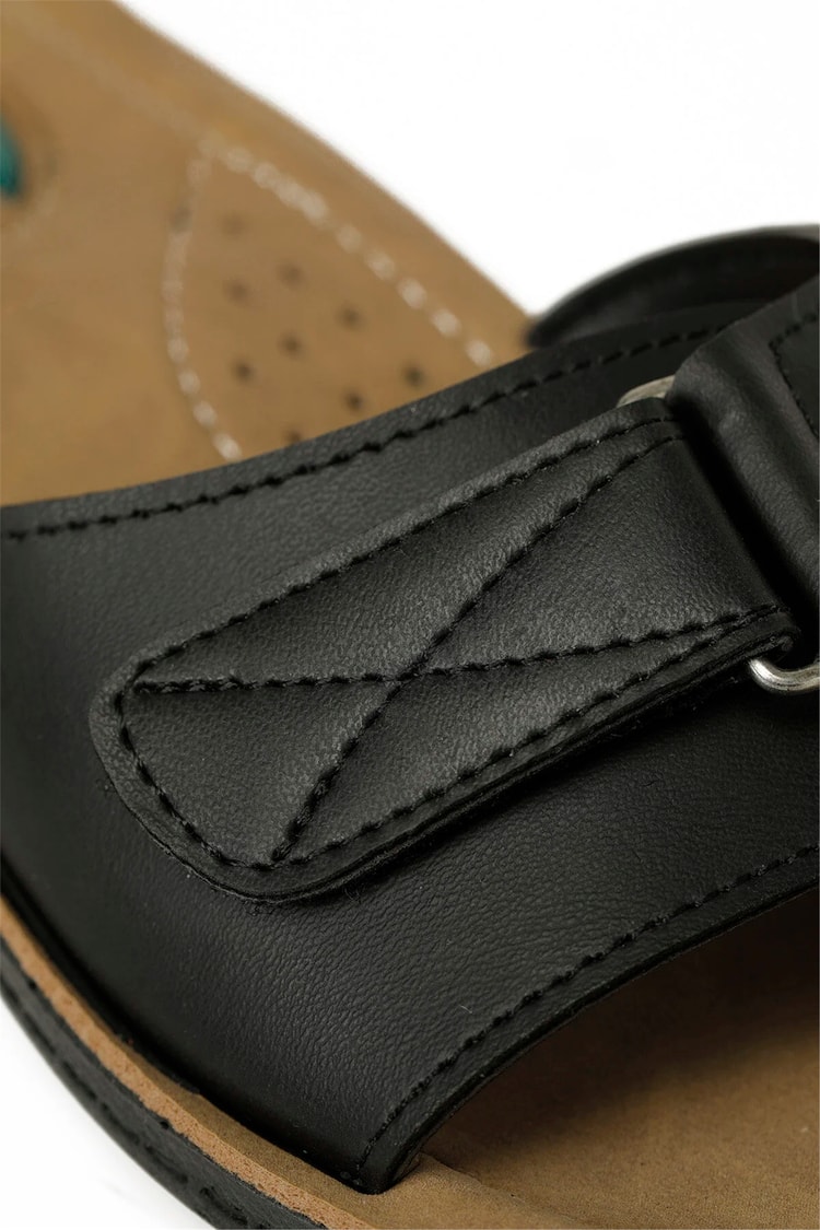 Polarıs A10225105612010 6M 409001.Z6Fx Sıyah Kadın Geleneksel Comfort Terlık