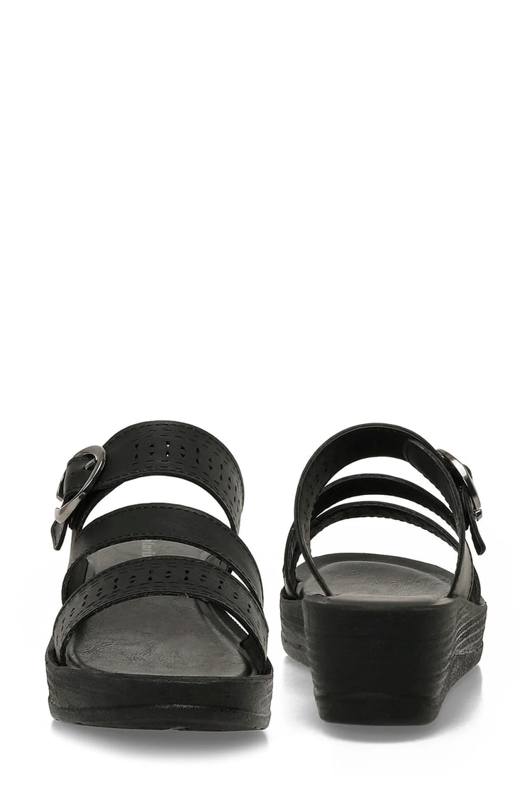 Polarıs A10225110712010 6M 409022.Z6Fx Sıyah Kadın Geleneksel Comfort Terlık