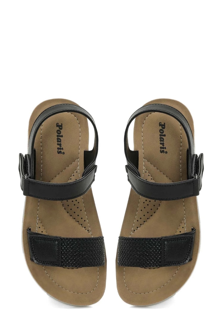 Polarıs A10225228712010 6M 409105.Z6Fx Sıyah Kadın Casual Comfort Sandalet