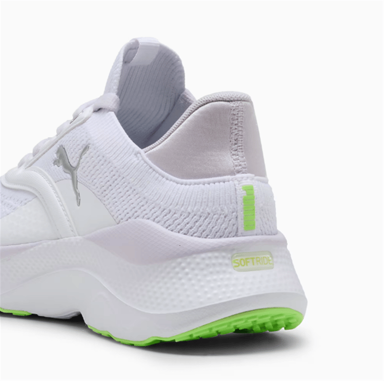 Puma 310160 19 Softrıde Mayve Wn S Puma Whıte-Lılac Frost-Green Glare Zenne Kosu Ayakkabısı