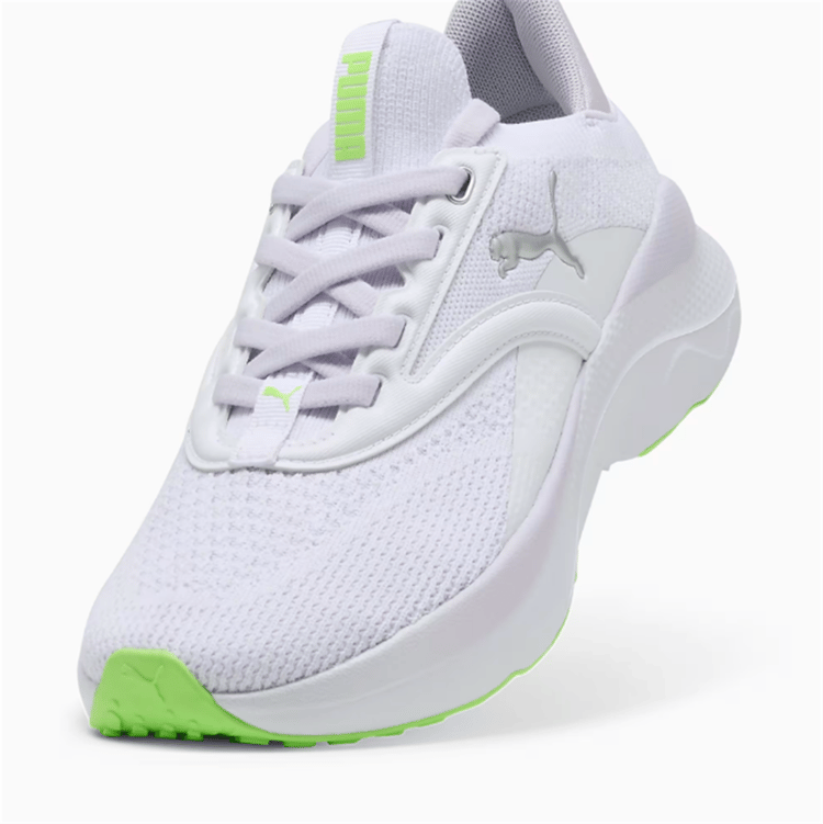 Puma 310160 19 Softrıde Mayve Wn S Puma Whıte-Lılac Frost-Green Glare Zenne Kosu Ayakkabısı