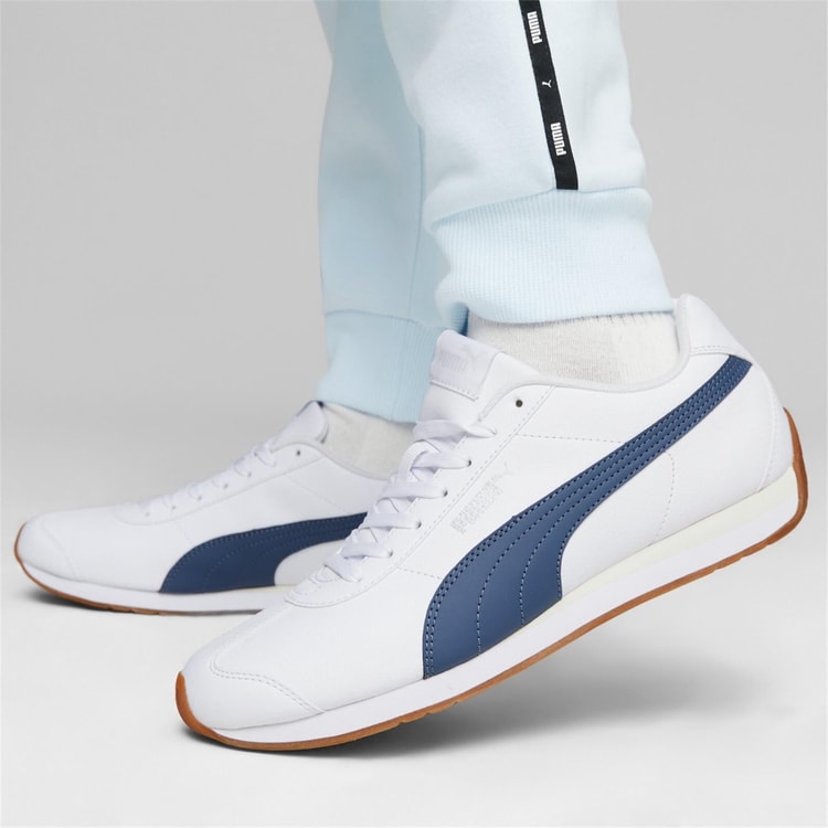 Puma 383037 Turin 3 Puma White-Inky Blue-Gum Erkek Sneaker Ayakkabı
