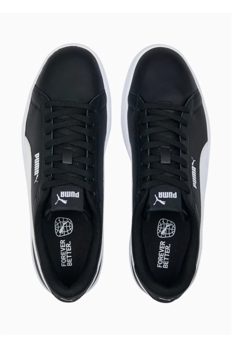 Puma 390987 04 Puma Smash 3.0 L Puma Black-Puma White Yetişkin Erkek Tennıs Sneaker