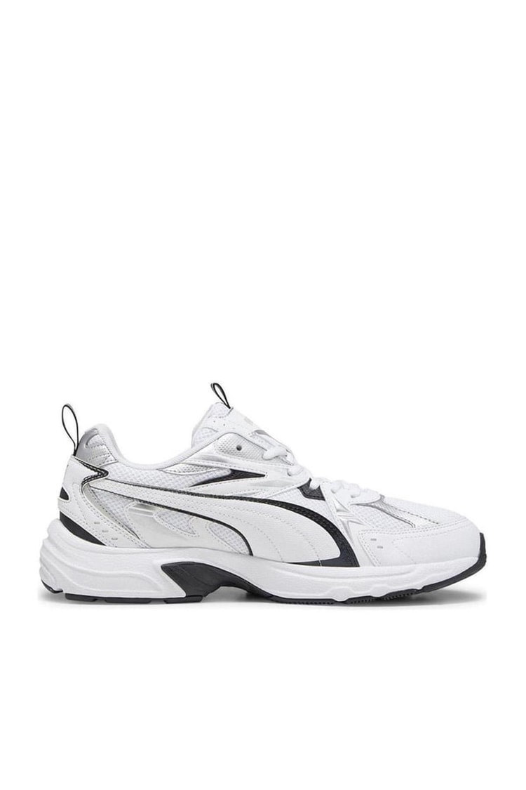 Puma 392322 01 Mılenıo Tech Puma White-Puma Black-Puma Sılver