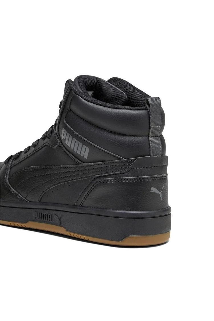 Puma 392326 06 Rebound V6 Puma Black-Shadow Gray-Gum Yetişkin Erkek Basketbol Ayakkabısı