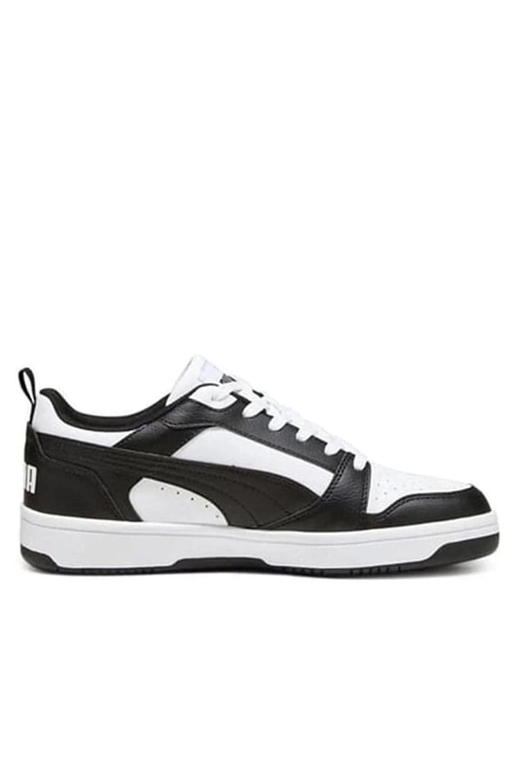 Puma 392328 01 Rebound V6 Low Puma White-Puma Black-Pum Yetişkin Erkek Sneaker Ayakkabısı