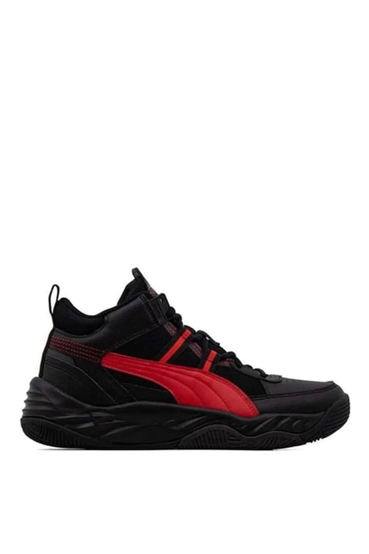 Puma 392329 Puma Rebound Future Nextgen Black-For All Time Red-Coal Erkek Basketbol Ayakkabısı