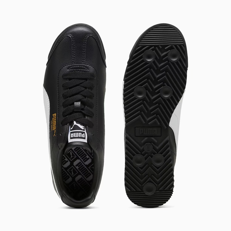 Puma 396868 02 Roma 24 Standard Puma Black-Puma Whıte-Smokey Gray Unısex Yuruyus Ayakkabısı