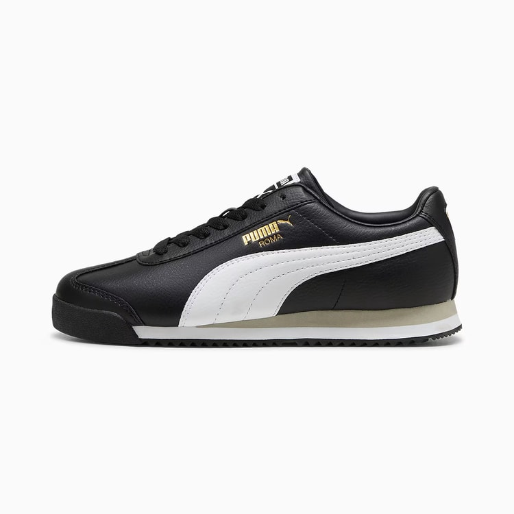 Puma 396868 02 Roma 24 Standard Puma Black-Puma Whıte-Smokey Gray Unısex Yuruyus Ayakkabısı