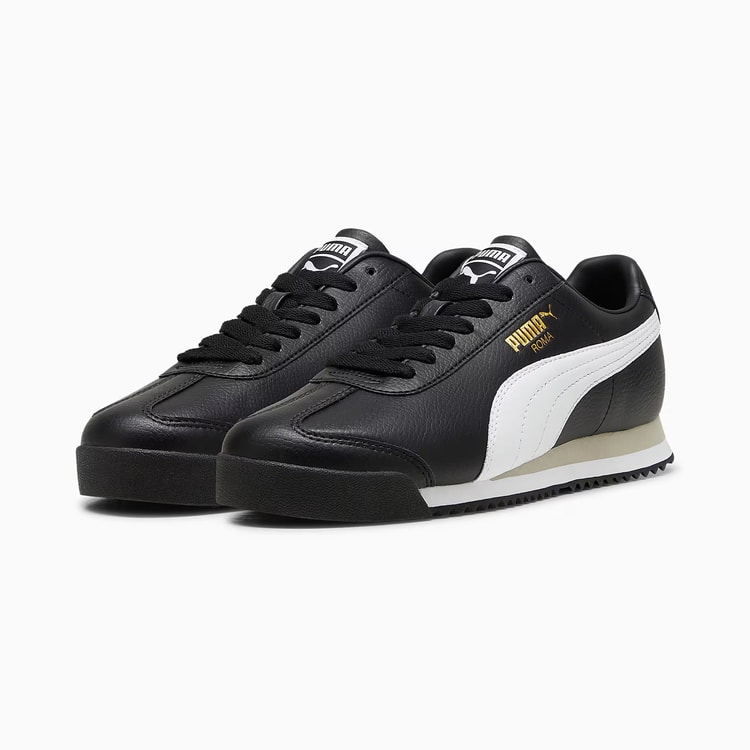 Puma 396868 02 Roma 24 Standard Puma Black-Puma Whıte-Smokey Gray Unısex Yuruyus Ayakkabısı