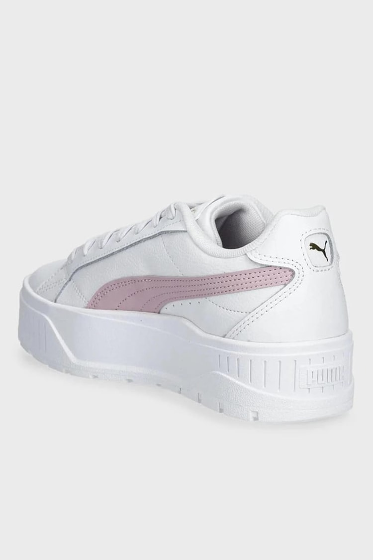 Puma 397456 12 Karmen Iı L Puma Whıte-Rose Mauve Zenne Yuruyus Ayakkabısı
