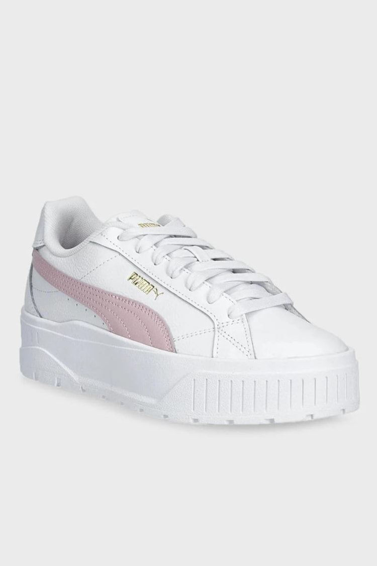 Puma 397456 12 Karmen Iı L Puma Whıte-Rose Mauve Zenne Yuruyus Ayakkabısı