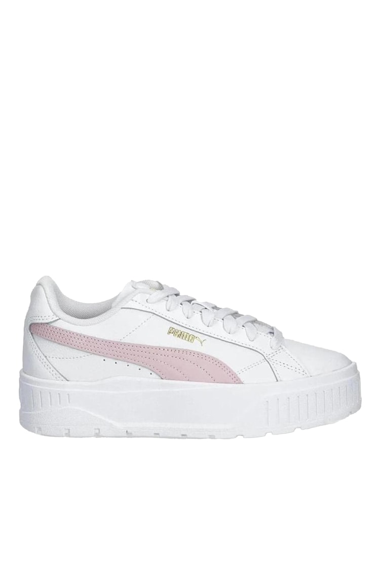 Puma 397456 12 Karmen Iı L Puma Whıte-Rose Mauve Zenne Yuruyus Ayakkabısı
