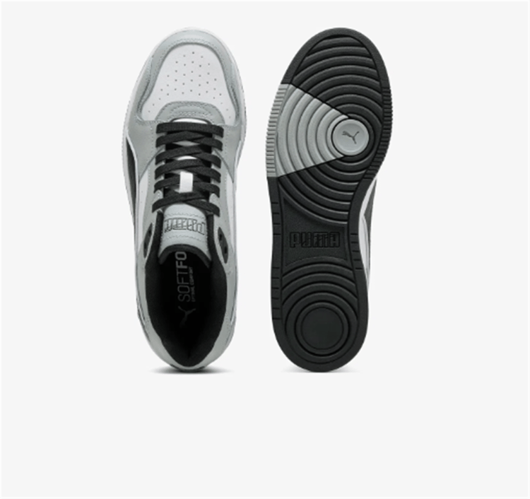 Puma 402586-06 Rbd Break Low Puma Whıte-Puma Black-Gray Unısex Sneaker Ayakkabı