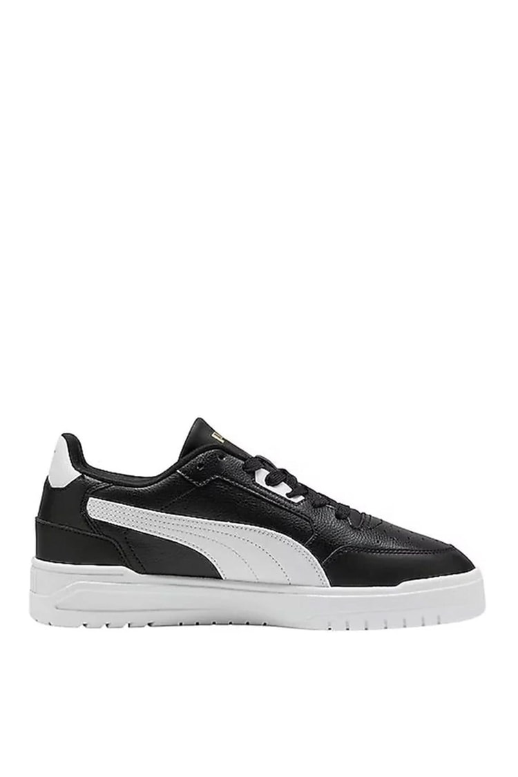 Puma 402596-07 Puma Shuffle Downtown Puma Black-Puma Whıte-Puma Gold Unısex Sneaker Ayakkabı