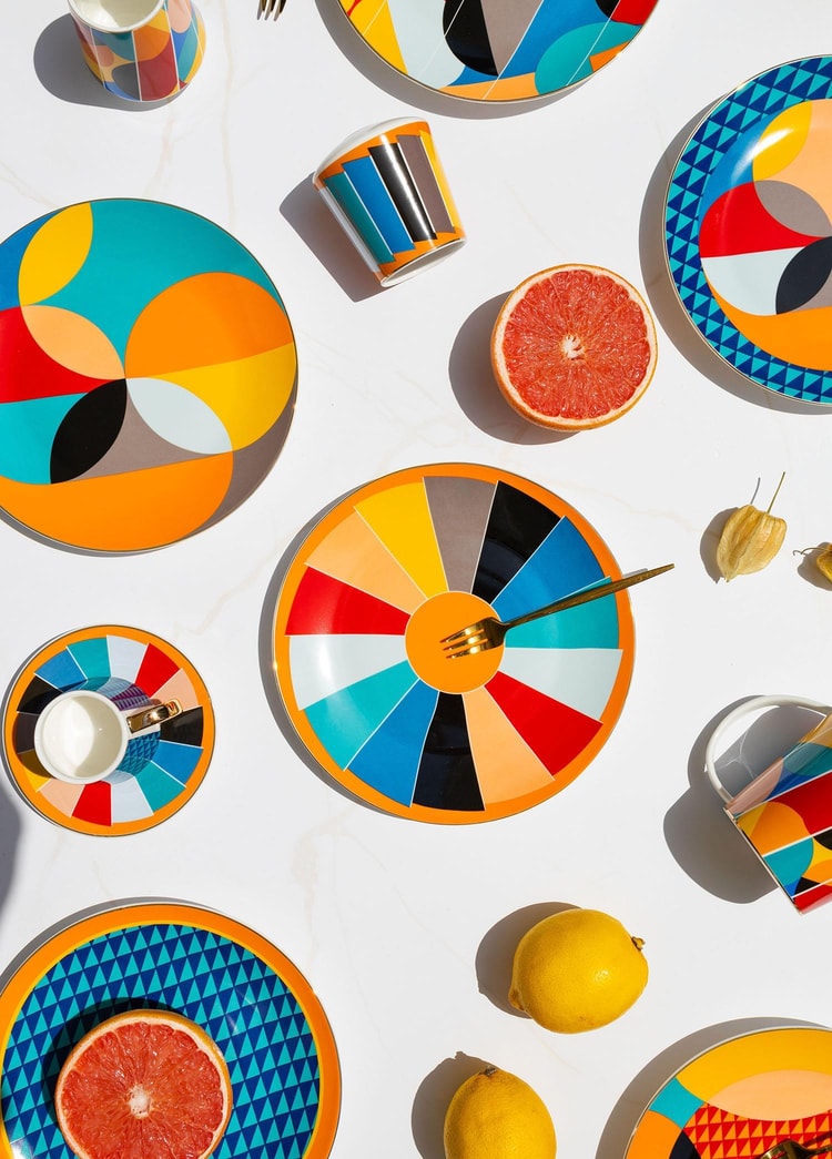Shapes Pasta Tabağı 6 Kişilik
