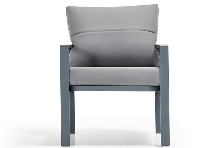Siena Bahçe Balkon Alüminyum Oturma Grubu 2+1+1+Sehpa