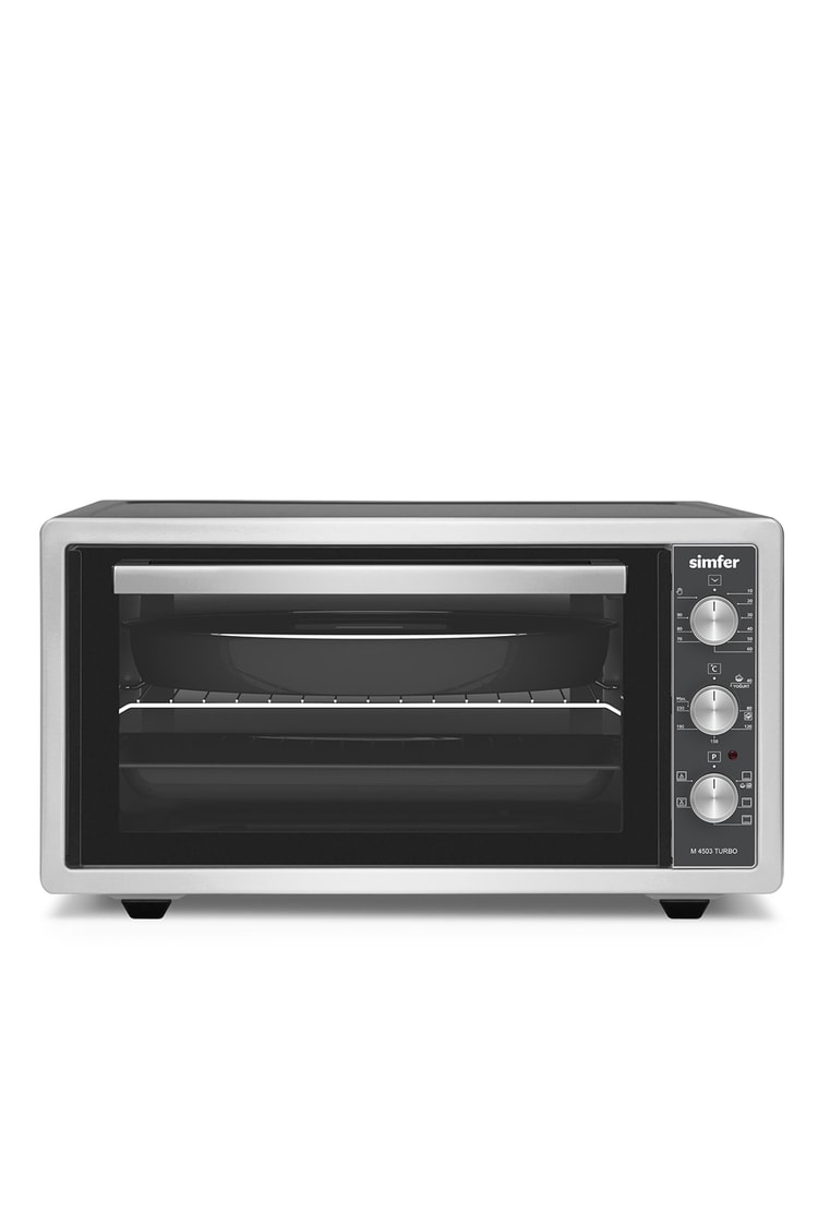 Simfer M-4503 45Litre Inox Midi Fırın 6 Fonksiyon Turbo