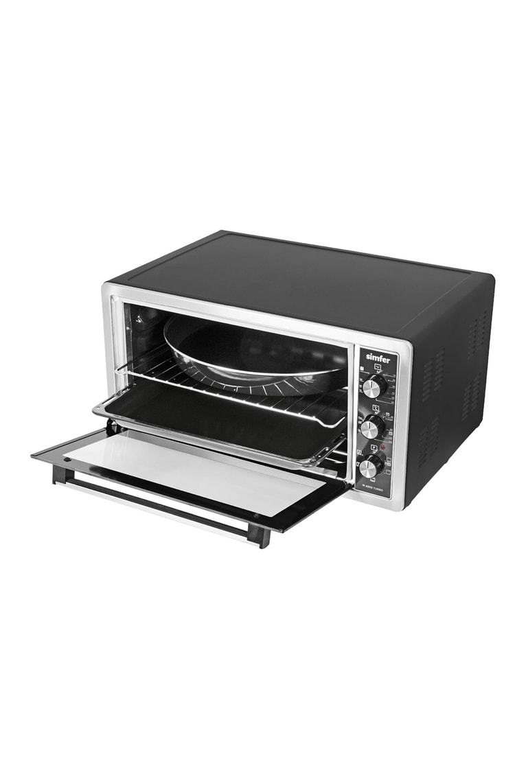 Simfer M-4503 45Litre Inox Midi Fırın 6 Fonksiyon Turbo