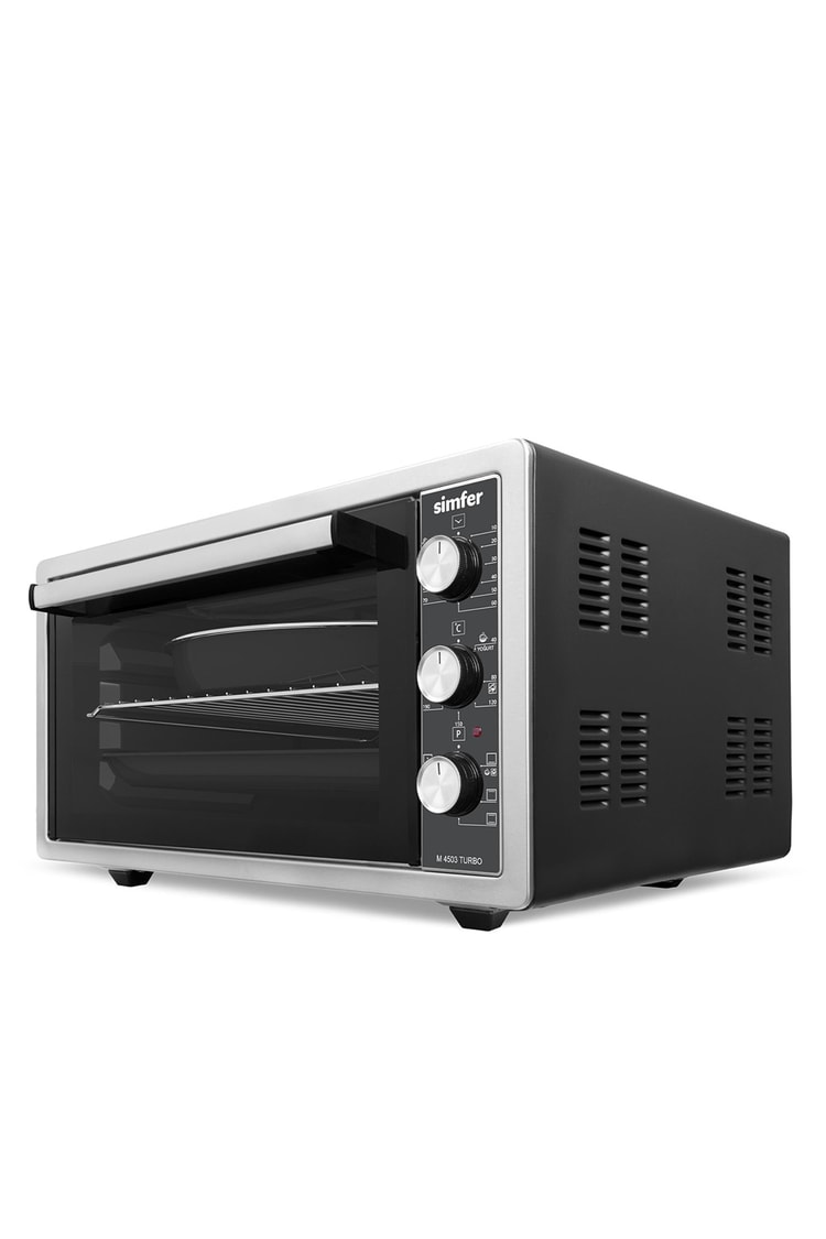 Simfer M-4503 45Litre Inox Midi Fırın 6 Fonksiyon Turbo