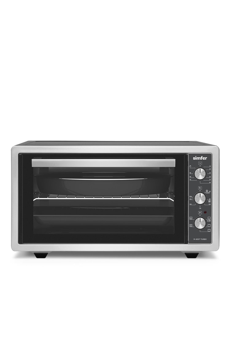 Simfer M-4507 45Litre Inox Midi Fırın 6 Fonksiyon Turbo