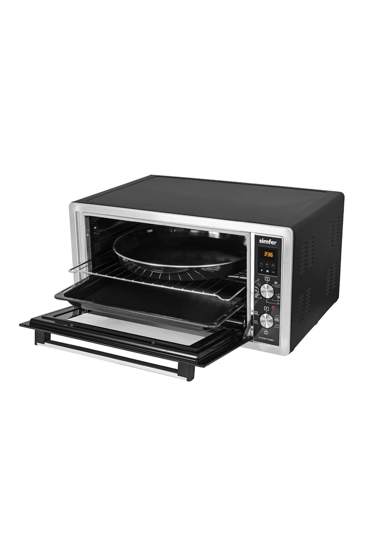 Simfer M-4559 45Litre Inox Midi Fırın 6 Fonksiyon Turbo Dijital