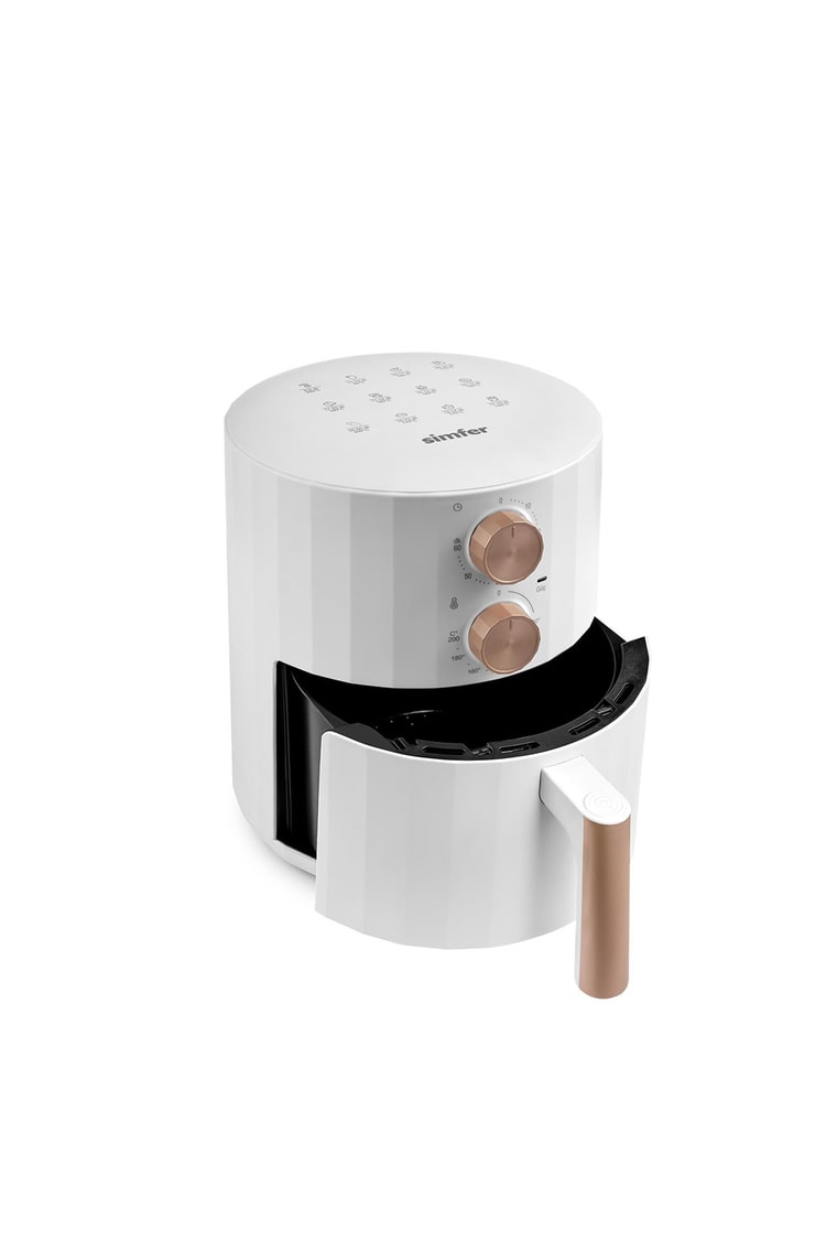 Simfer SK-6706 5.5Litre Airfry Silent Pro Mekanik Beyaz