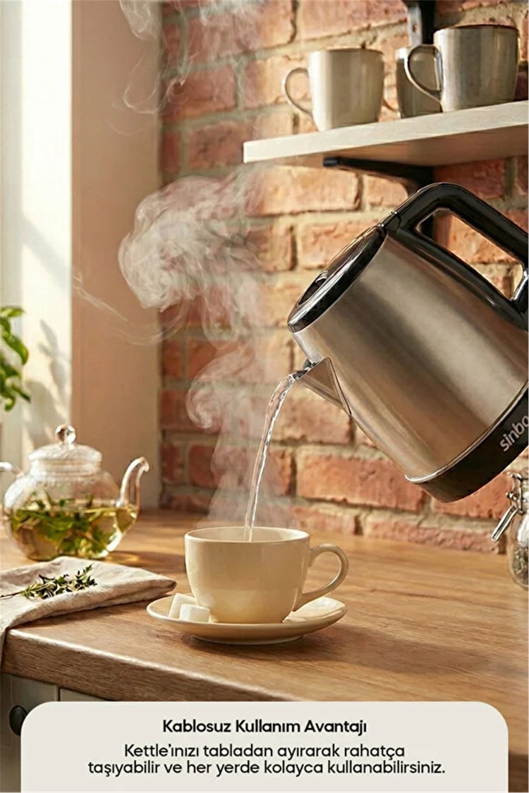 Sinbo Kettle Çelik Sk-7353