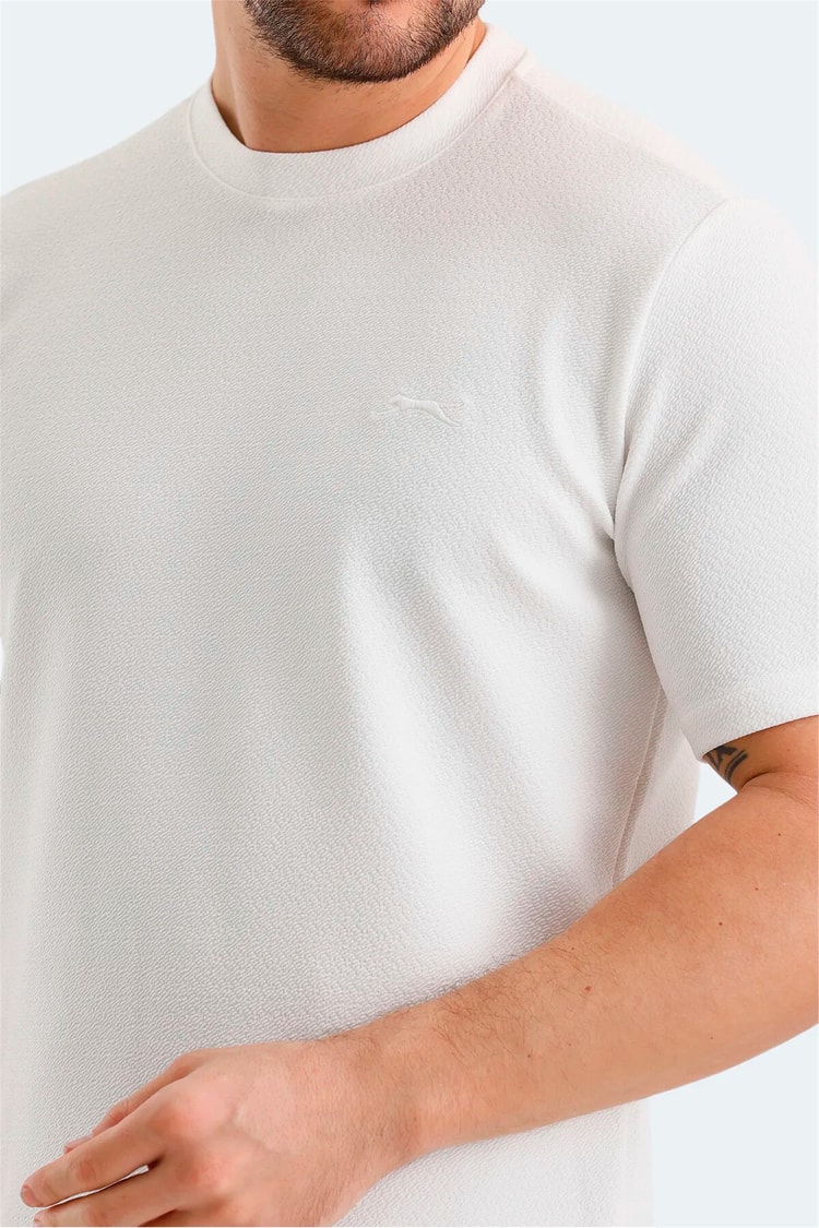Slazenger Breeze Ekru Erkek T-Shırt