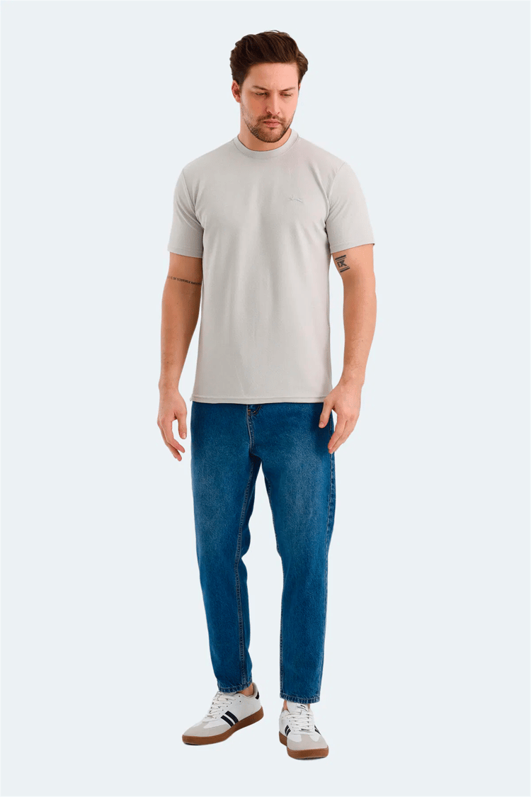 Slazenger Breeze Grı Erkek T-Shırt