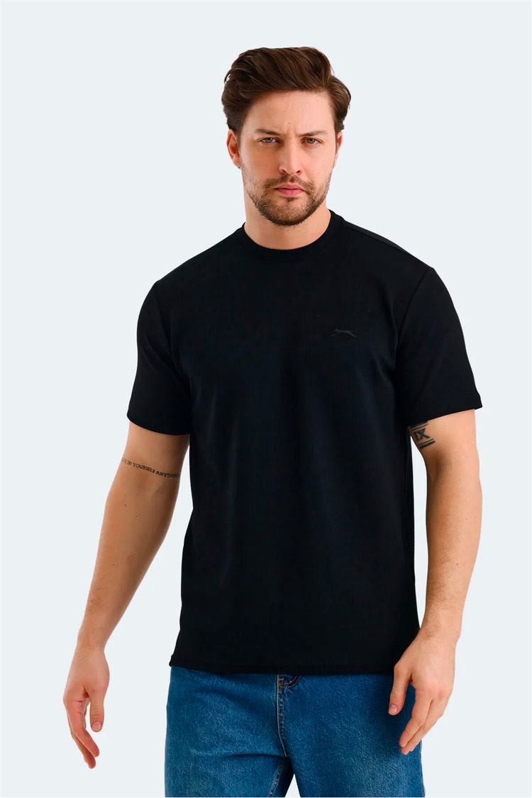 Slazenger Breeze Sıyah Erkek T-Shırt