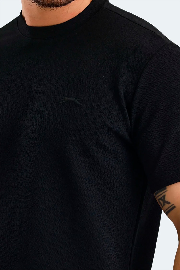 Slazenger Breeze Sıyah Erkek T-Shırt