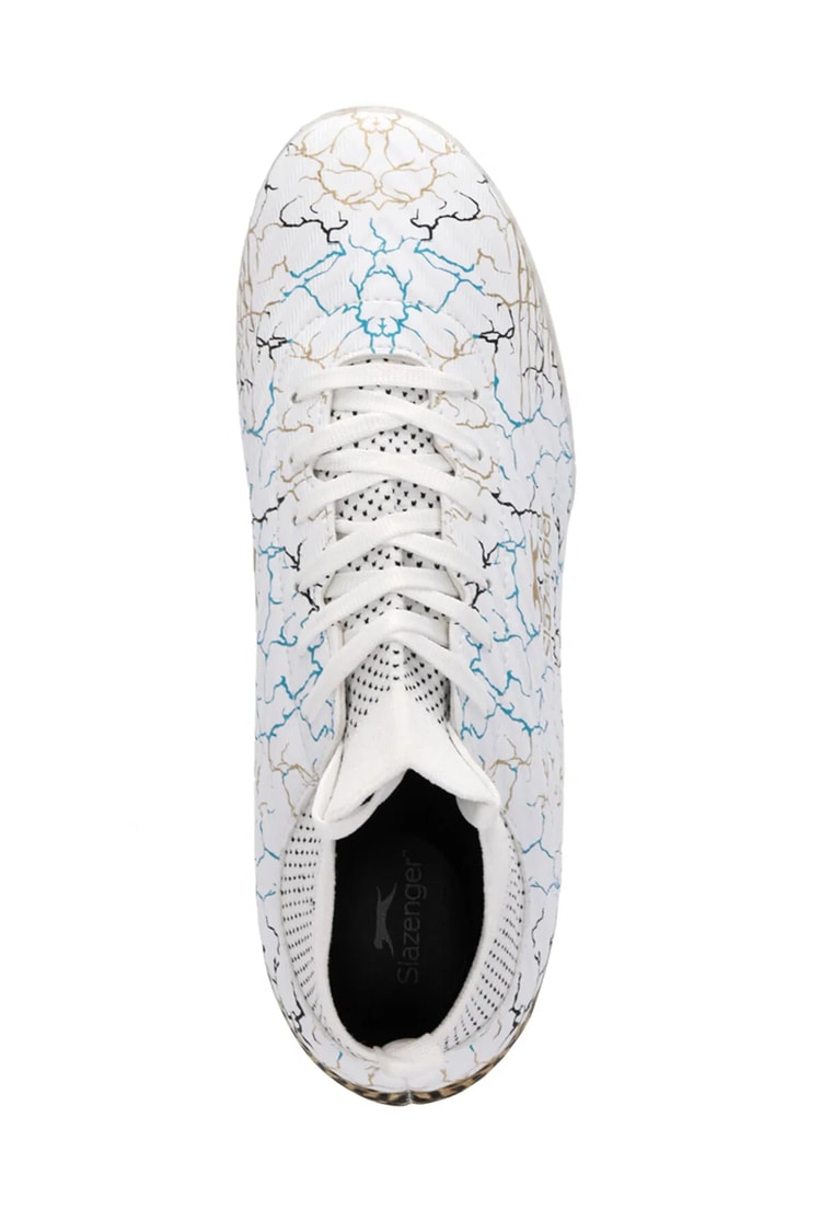 Slazenger Corner G Hs Beyaz / Mavı Garson Futbol Ayakkabısı