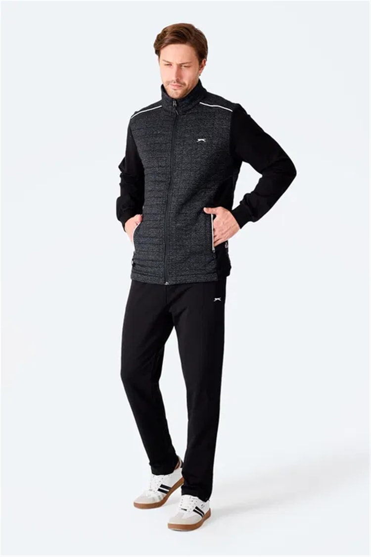 Slazenger Fıora Sıyah Erkek Esofman Takım